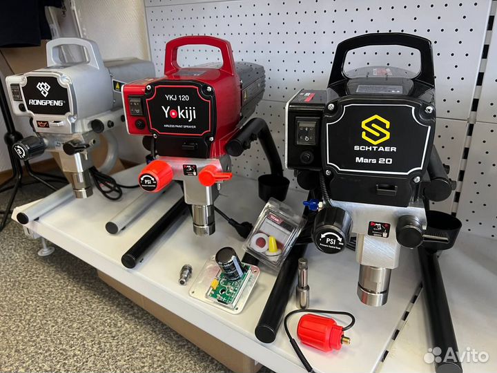 Запчасти на окрасочное оборудование Yokiji 120