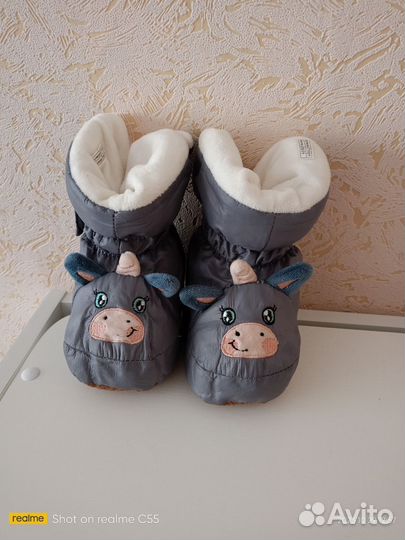 Зимний комбинезон для мальчика 80