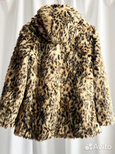 Шубка hm леопард