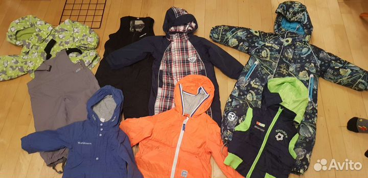 Пакет верхней одежды на мальчика