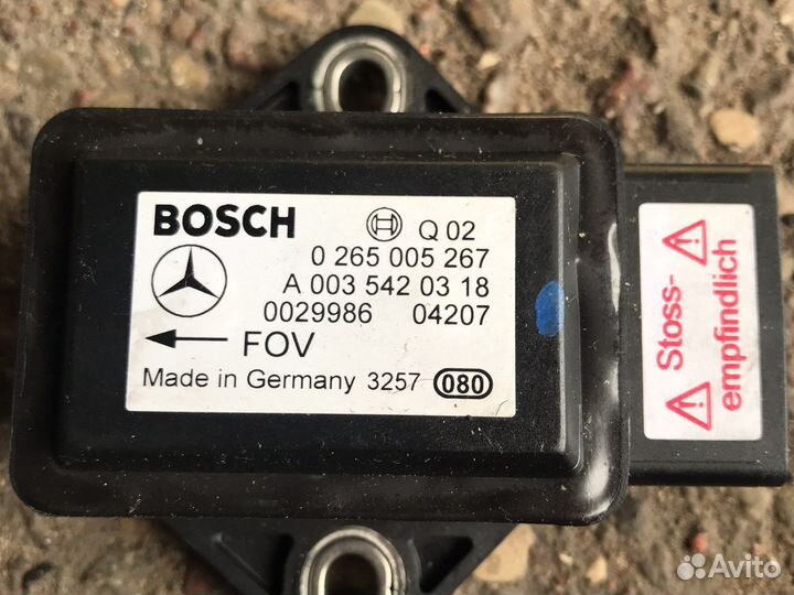 Датчик продольного поперечного ускорения Mercedes