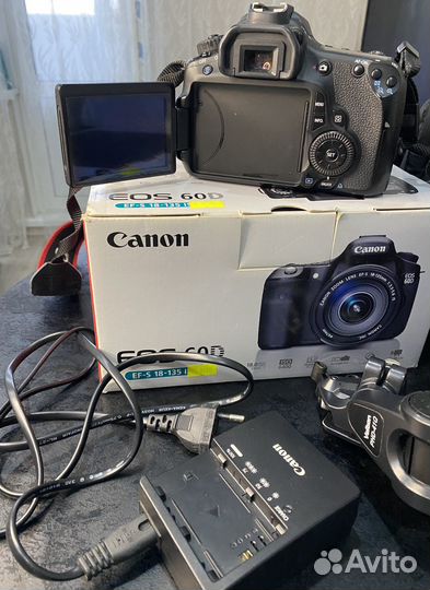 Canon eos 60d + обьектив 28-105mm