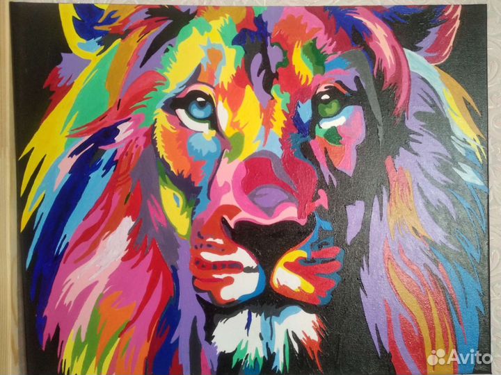 Картина. Роспись акрилом. 49.5*40