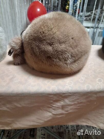 Шапка норковая женская