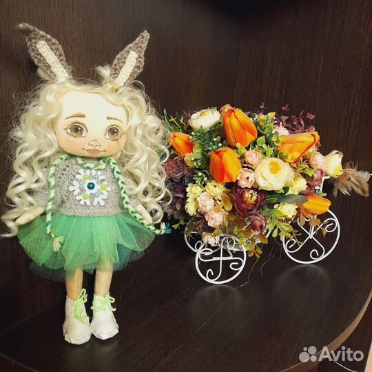 Интерьерная кукла. Кукла текстильная