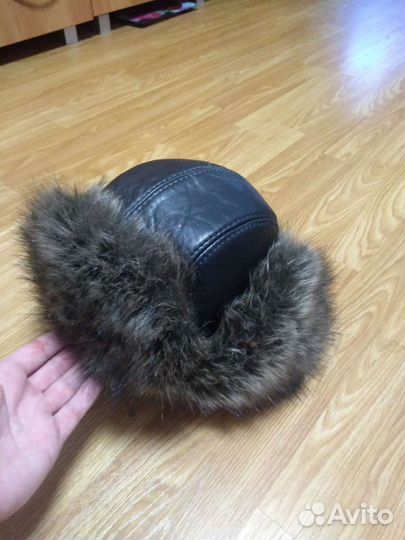 Шапка ушанка мужская