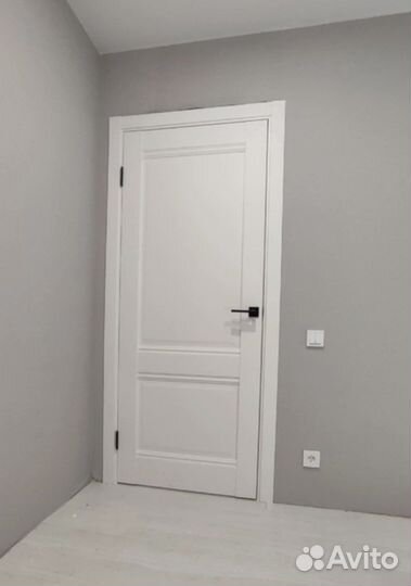Дверь межкомнатная белая