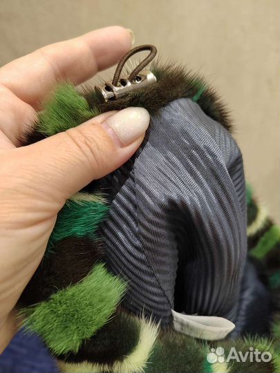 Шапка норковая женская