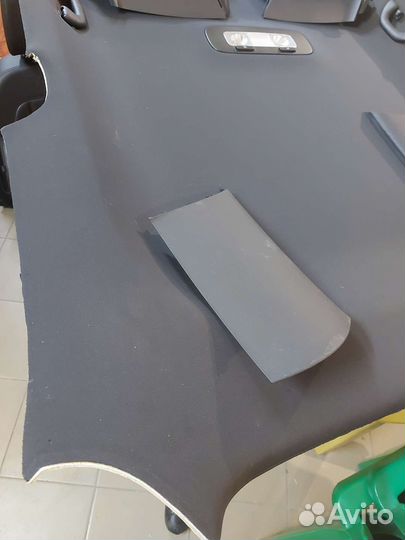 Черный потолок Skoda Octavia A7 универсал