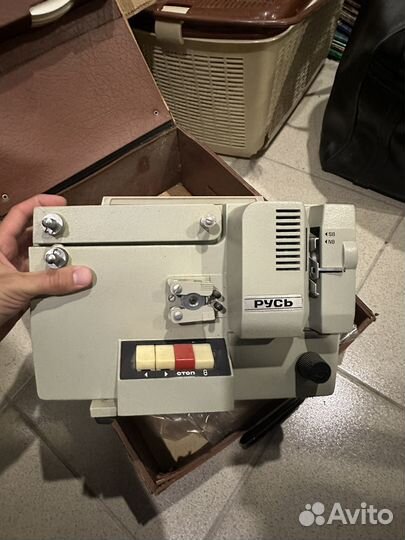 Кинопроектор Русь СССР + 3 кино плëнки