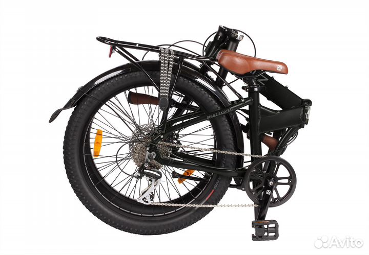 Cкладной велосипед Shulz Easy Fat черный