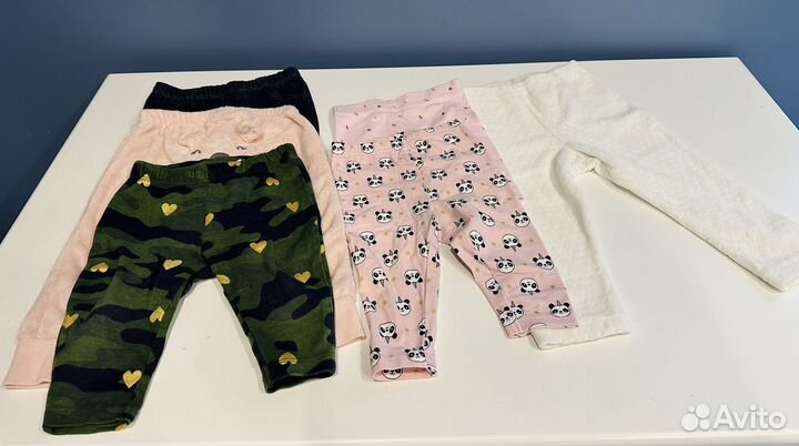 Детские вещи пакетом от 0 до года для девочки