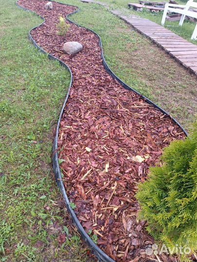 Мульча сосновая Кора для мульчирования в мешках