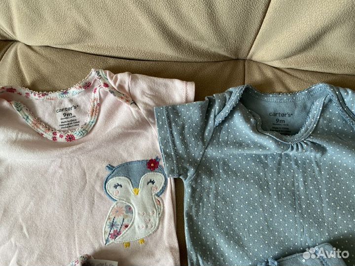 Пакет вещей Carters H&M Zara для девочки 6-9мес