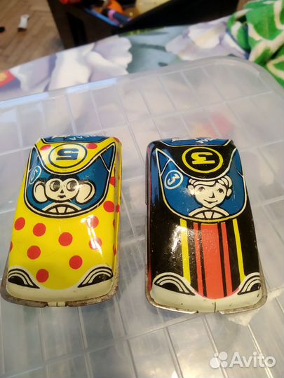 Машинки металлические СССР