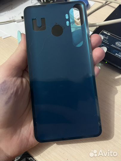 Крышка на mi note 10 lite