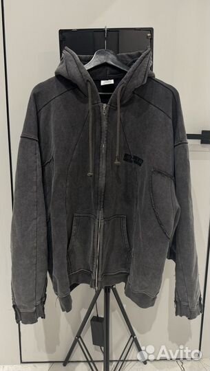 Vetements Тяжелое Зип-Худи