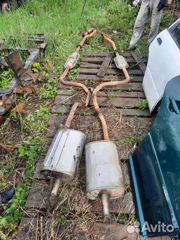 Глушитель резонатор hyundai accent 1.5