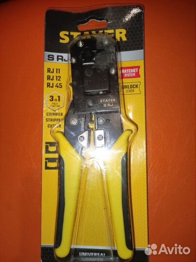 Кримпер для rj- разъемов