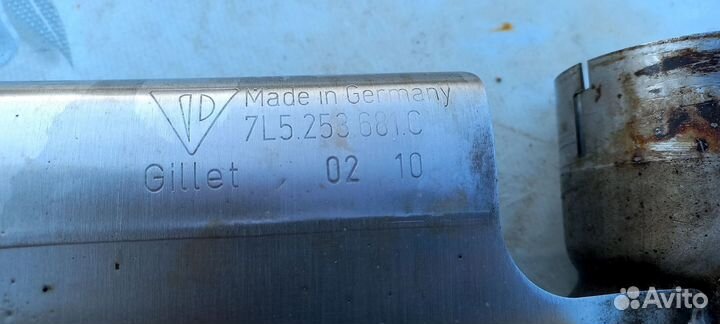 Насадка на глушитель porsche