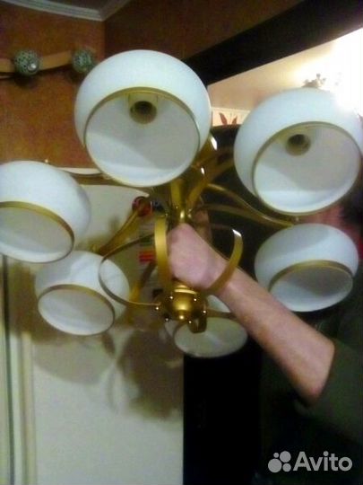 Люстра Новая 6х60 Е27 (Польша)