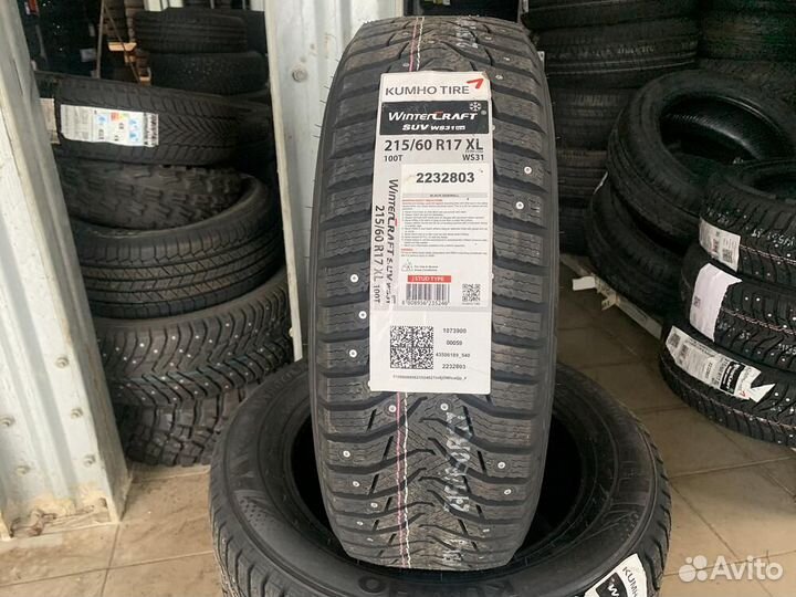 Kumho WinterCraft SUV Ice WS31 215/60 R17 100T