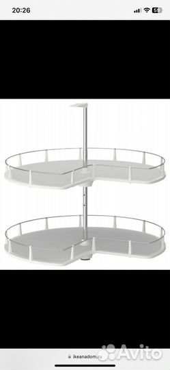 IKEA utrusta вращающая секция для углового шкафа