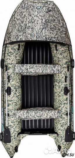 Надувная лодка gladiator E380PRO camo камуфляж