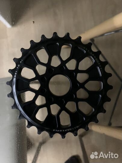 Звезда и цепь bmx