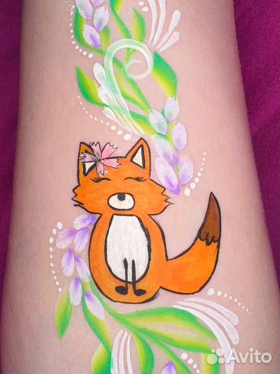 Аквагрим/блеск/флеш-тату на Ваш праздник Ярославль