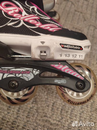 Роликовые коньки детские rollerblade