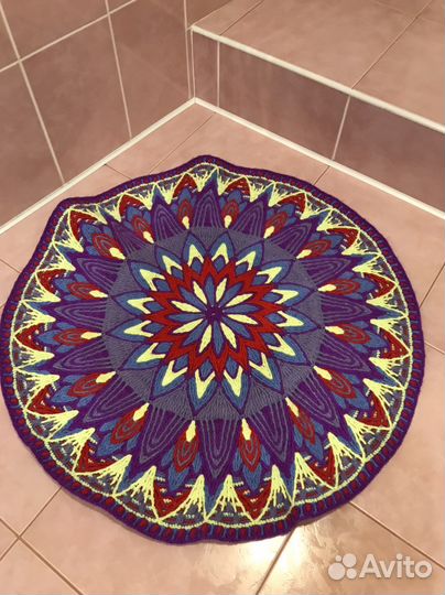 Коврик мандала энергетический 86 см