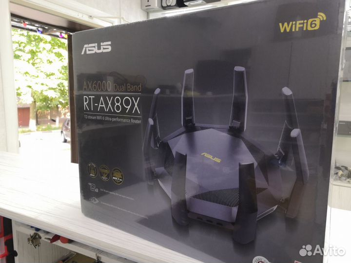 Роутер/маршрутизатор asus RT-AX89X