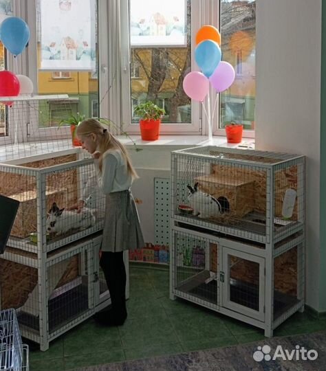 Клетка для декоративного кролика