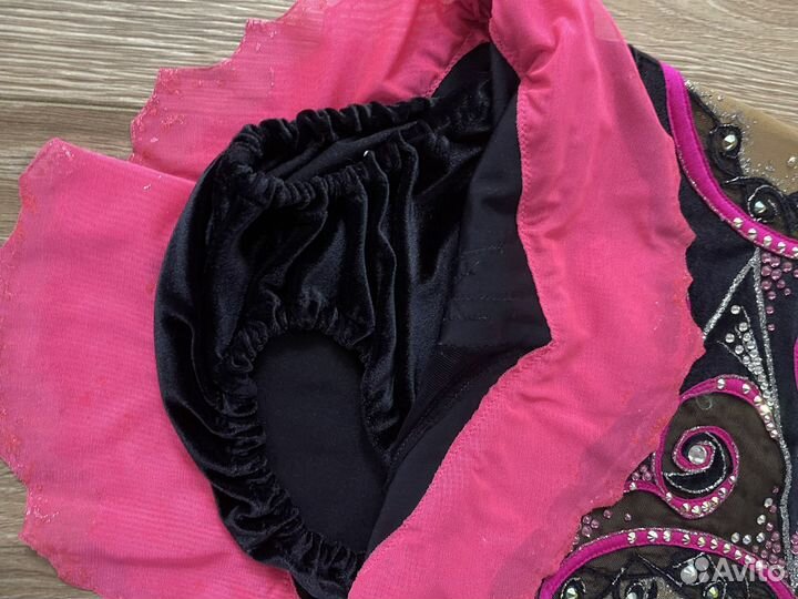 Платье для художественной гимнастики велюр дуга 55