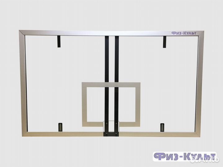 Щит баскетбольный игровой закалённое стекло 10 мм