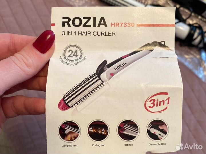 Плойка-гафре-выпрямитель 3 в 1