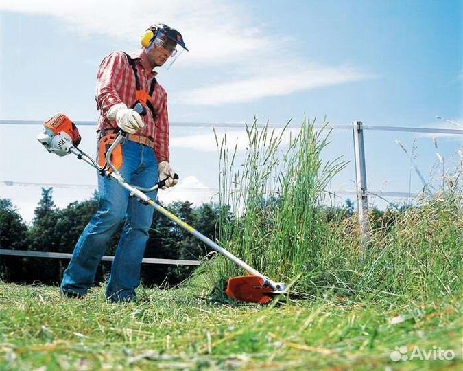Делаем покос травы разчистку земельных участков
