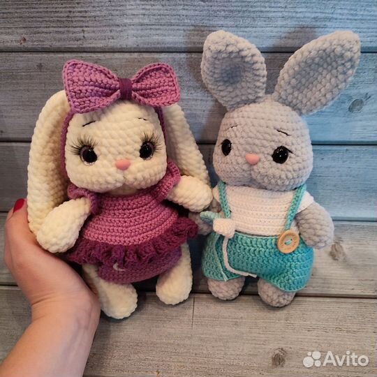 Плюшевый зайка