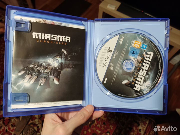 Miasma chronicles ps5 диск бу