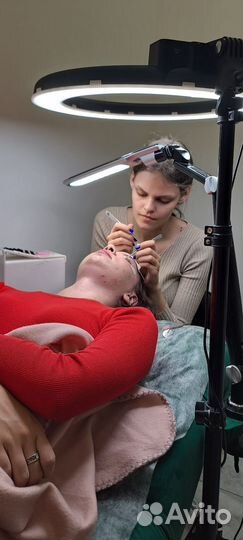 Курсы по наращиванию ресниц, мокрый эф-т, стрелка