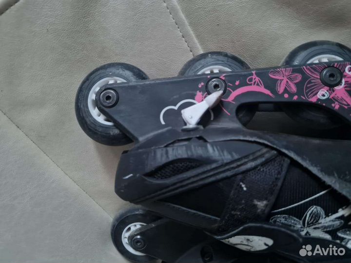 Роликовые коньки раздвижные 35 38