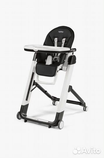 Peg perego siesta стульчик темно-коричневый