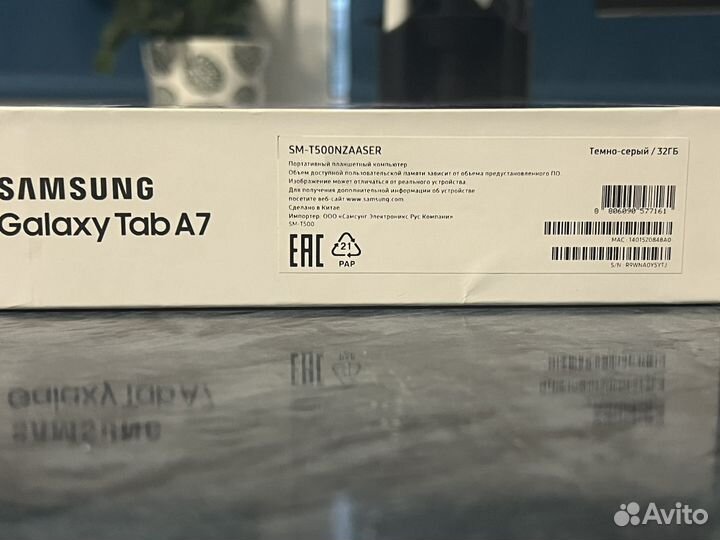 Samsung galaxy Tab A7 32гб