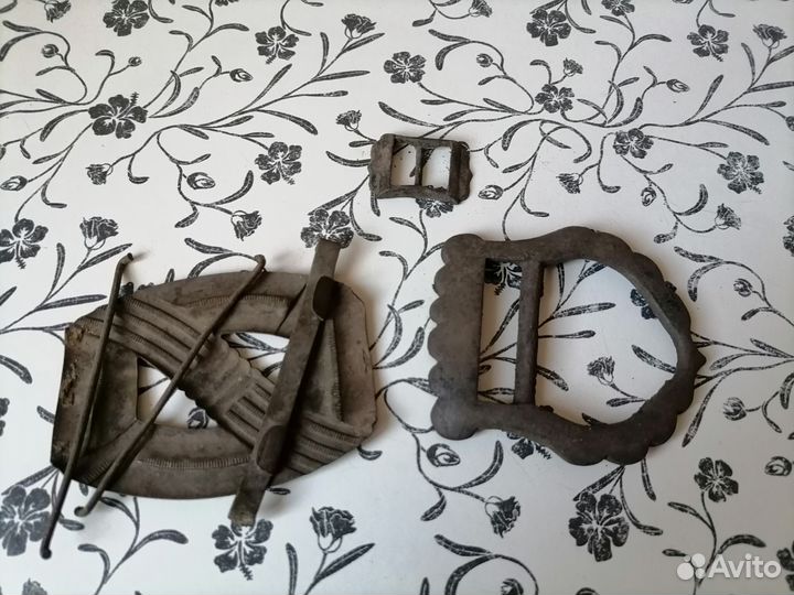 Пряжка для ремня старинная
