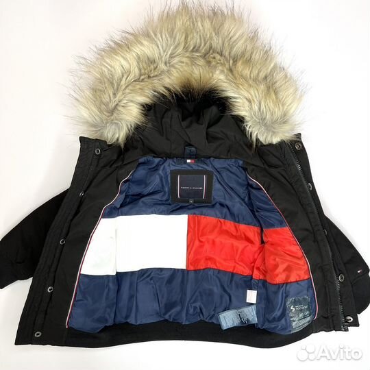 Куртка бомбер 92 утепленная Tommy Hilfiger