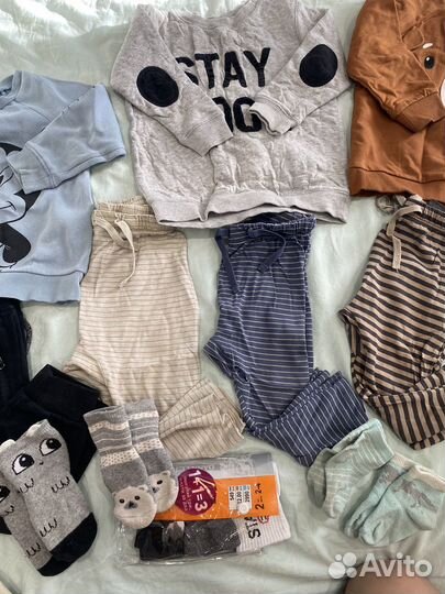 Вещи пакетом, hm на мальчика 80-86