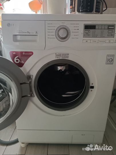 Стиральная машина бу lg 6 кг