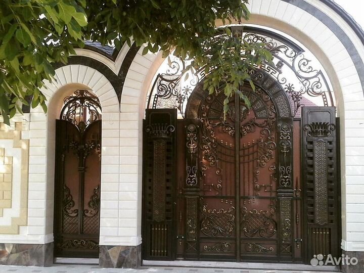 Кованные ворота