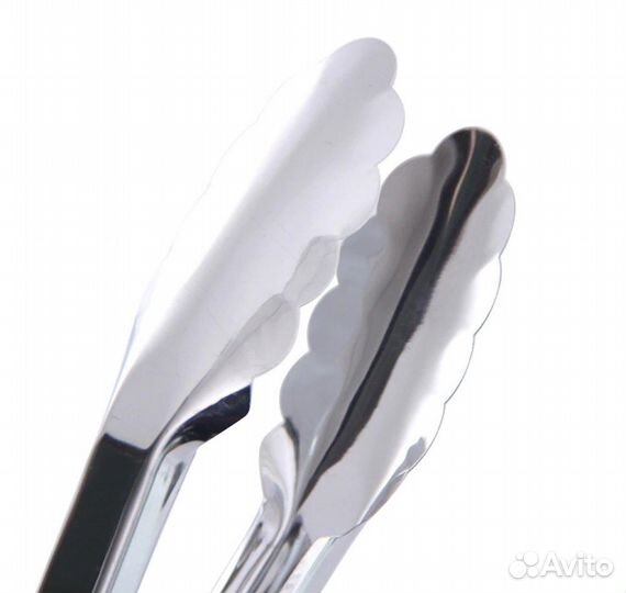 Щипцы для барбекю нержавеющая сталь цельные 25 см